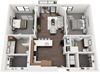 Floor Plan at 1000 Speer by Windsor